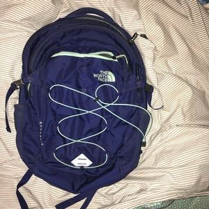 North Face book bag